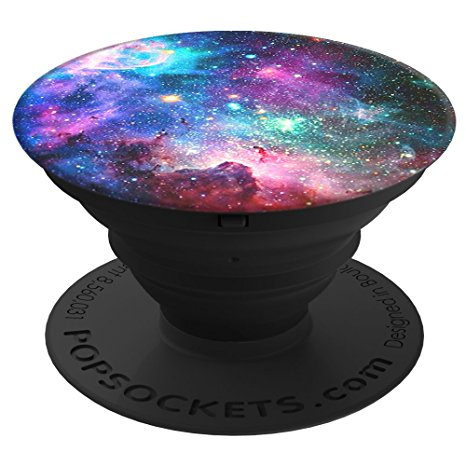 PopSockets Expanding Stand and Grip for Smartphones and Tablets - Blue Nebula