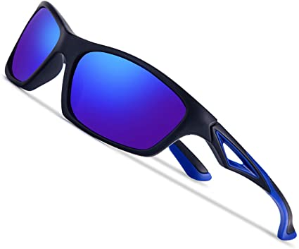 Kids Polarized Sunglasses TPEE Unbreakable Flexible Sport Glasses UV Protection for Boys Girls Age 3-7