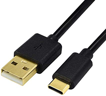 CMPLE - USB C Cable USB A to Type C Fast Charger Compatible for Samsung Galaxy S9 S8 S10 Plus Note 9 8, Nintendo Switch, Motorola Moto Z3 G6 G7, GoPro Hero 7 6 5, LG Stylo 4 G8 G7 V40 V20 V30 G6-3FT