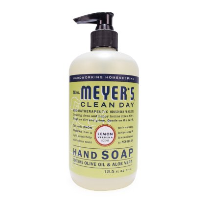 Mrs. Meyer's Clean Day Liquid Hand Soap, Lemon Verbena, 12.5 fl oz