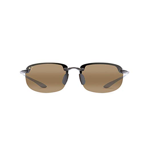 Maui Jim Sunglasses | Ho'okipa B407 | Rimless Frame, Polarized Lenses, with Patented PolarizedPlus2 Lens Technology