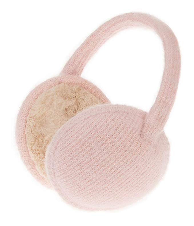 Knolee Unisex Classic Knit Earmuffs Foldable Ear Muffs Winter Accessory Outdoor EarMuffs