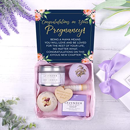 Pregnancy Spa Gift Box: Baby Shower Gift, New Mom, Expectant Mother, Pregnant Friend