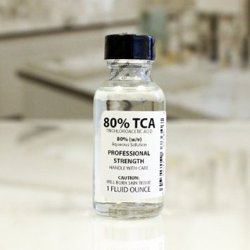 Trichloroacetic Acid Solution TCA 80% Concentrated Chemical Skin Peel (1 Ounce)