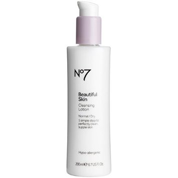 Boots No7 Beautiful Skin Cleansing Lotion - Normal / Dry 6.7 oz
