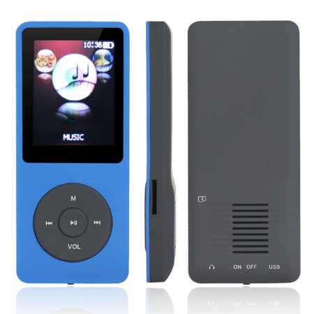 Lonve 8GB MP3 Music Player 1.8 Inch Screen 40h high quality lossless sound, Support up to 32GB Micro SD Card