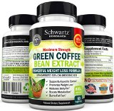 Green Coffee Bean Extract 800mg with GCA - Extra Strength Weight Loss Pills with 50 Chlorogenic Acid - Green Coffee Bean to Lose Weight - No Side Effects - Made in USA Money Back Guarantee