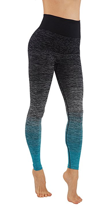 Pro Fit Woman`s Yoga pants ombre Print Body-shaping Leggings