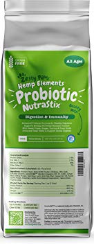 Zesty Paws Probiotic Dental Sticks for Dogs - with Hemp, Sweet Potato, Bone Broth & Ginger - Dog Teeth Cleaning & Tartar Control Treats with Digestive Probiotics - Helps with Gas, Bloating & Diarrhea