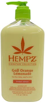 Hempz Goji Orange Lemonade Herbal Body Moisturizer, Signature Collection Limited Edition, 17 fl. oz.