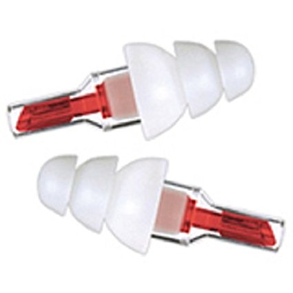 Etymotic Research ER20 ETY-Plugs Hearing Protection Earplugs, Large Fit, Red Stem with White Tip (Red)