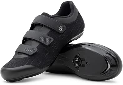 Tommaso Strada Ready to Ride Mens Indoor Cycling Shoes with Look Delta Or SPD Cleats Pre-Installed - Optimized Bike Shoes for Men for Peloton, Echelon & Bowflex Spin Bikes