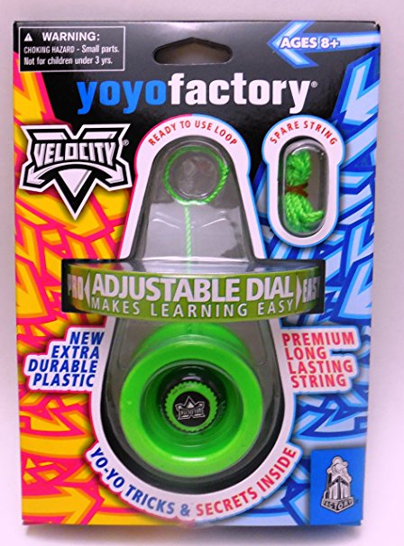 YoYoFactory Velocity Responsive & Unresponsive Adjustable YoYo ( Color : Green )