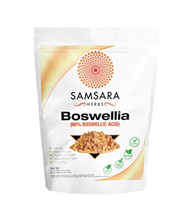 Boswellia Serrata Extract (2oz/57g) - 90% Boswellic Acid | Inflammation | Digestion | Respiratory Support