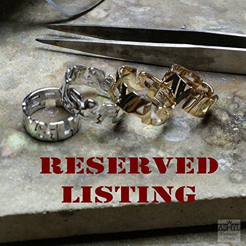 Reserved Listing For Geri M.