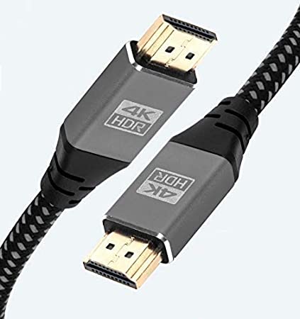 4K HDMI Cable 10M HDMI Lead - Ultra High-Speed 18Gbps HDMI 2.0b Cord 4K@60Hz Support Fire TV, Ethernet, Audio Return, Video UHD 2160p, HD 1080p, 3D for Xbox PlayStation PS3 PS4 PC Projector - IBRA