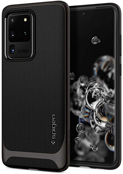 Spigen Neo Hybrid Designed for Samsung Galaxy S20 Ultra Case (2020) - Gunmetal