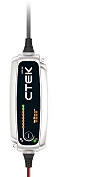 CTEK (40-206) MXS 5.0-12 Volt Battery Charger and Maintainer and Family Garage Kit
