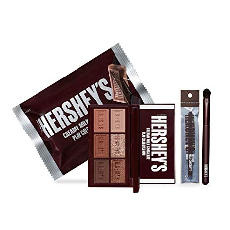 ETUDE HOUSE HERSHEY’S Chocolate Kit (Original) - Eyeshadow Pallette & Brush Set - Long Lasting For Eye Makeup