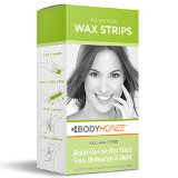 Hair Removal Wax Strips Face Underarms and Bikini 24 Count