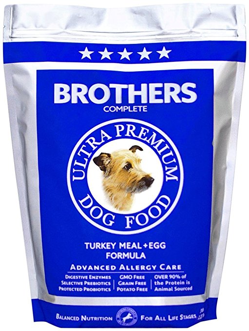 Brothers Complete Turkey & Egg Advanced Allergy Care Dog Food 5 LB