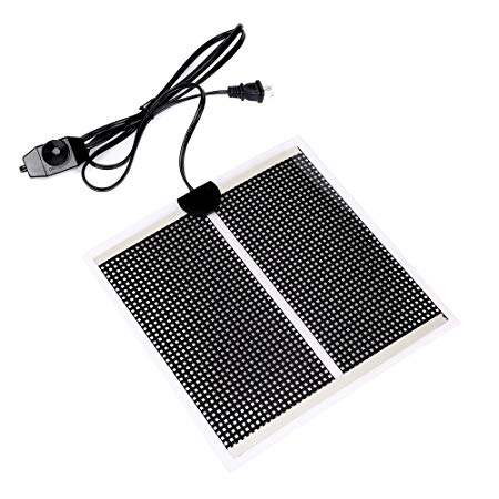 Sequoia Reptile Under Tank Heating Pad - 110V Terrarium Heating Pad Warmer Heater Mat with Temperature Control for Reptile …