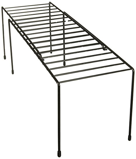 Honey-Can-Do KCH-04370 Adjustable Coated Steel Wire Shelf, 5.9 by 14.8-26 by 6-Inch