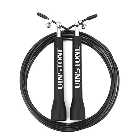 UINSTONE Jump Rope #10 feet #Superior Quality #Adjustable #Best for all types of exercises (Boxing/MMA/Fitness Training/CrossFit etc.)