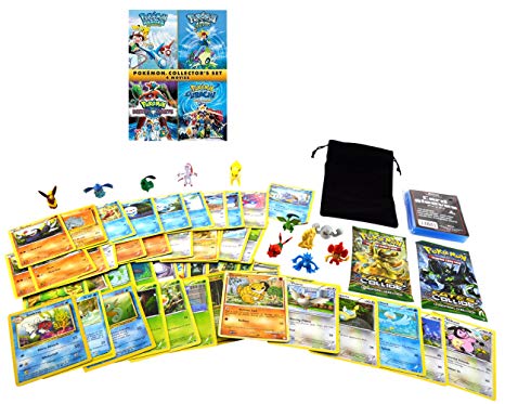 Pokemon Ultimate Gift Pack 50 Cards, 2 Factory Sealed XY Card Packs, 4 Movies, 12 Minifigures