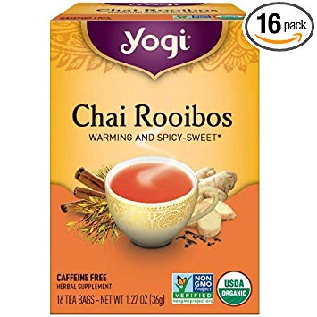 Yogi Herbal Teas, Chai Rooibos 16 ea