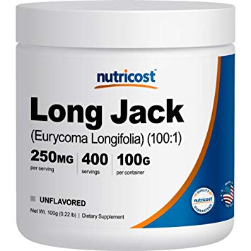 Nutricost LongJack (Eurycoma Longifolia) 100:1 Extract Powder 100 Grams