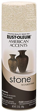 Rust-Oleum 7990830 Stone Creations Spray, 12 oz, Bleached Stone