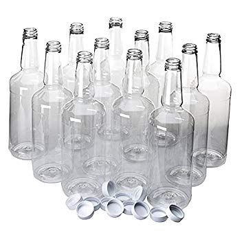 Long Neck Quart Plastic Bottles