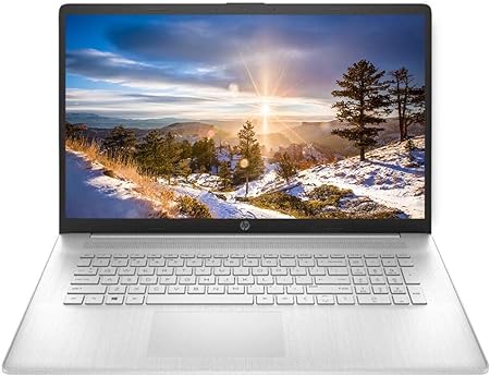 HP 2023 Newest 17.3" FHD Laptop, Intel Core i5-1235U (Up to 4.4GHz, 10 cores), Intel Iris Xe Graphics, 16GB RAM, 1TB PCIe SSD, Backlit Keyboard, Bluetooth5, Windows 11 Home, Silver   3in1 Accessories