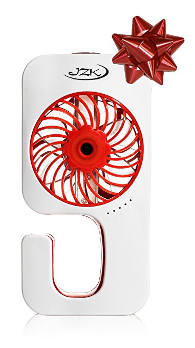 an Best Misting Fan - Mini Personal Handheld Portable Cooling Humidifier with USB Power Cord and Adapter by JZK