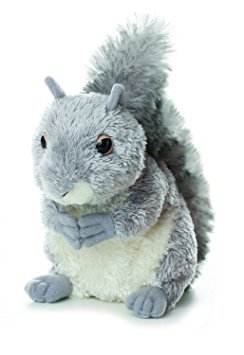 Aurora Plush Nutty Gray Squirrel 6.5" by Aurora