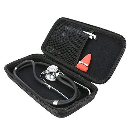 UniGear New Stethoscope Case Portable Stethoscope Storage Carry Bag (Large, Black)
