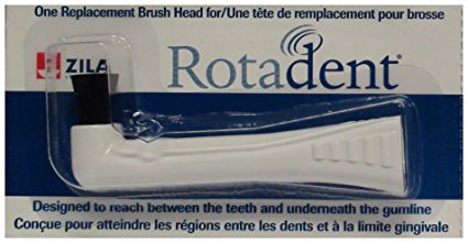 RotaDent Legacy/Classic Brush Heads Flat Hollow Tip