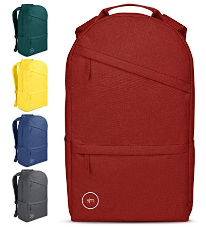 Simple Modern Legacy Backpack with Laptop Compartment Sleeve - 25L Travel Bag for Men & Women College Work School - Legacy: Cherry