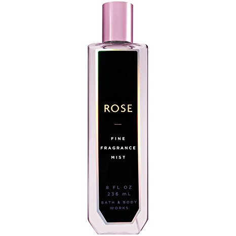 Bath and Body Works Rose Fine Fragrance Mist 8 Ounce Full Size Spray Limited Edition Scent