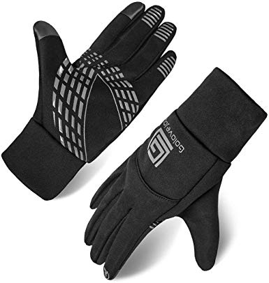 Opard Touch Screen Gloves Women Men Phone Touch Screen Texting with Warm Ladies Gloves Wool Lined Waterproof Windproof for Outdoor Cycling Running Driving