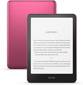 Nuevo Kindle Paperwhite Signature Edition (32 GB) de Amazon | Nuestro Kindle más rápido, con luz frontal autorregulable, carga inalámbrica y semanas de batería | Frambuesa metalizado