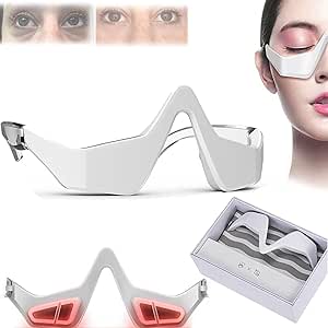 Revital Eyes Red Light Glasses, Advanced Under-Eye Renewal Therapy, Microcurrent Eye Beauty Device, Diminishes Dark Circles and Wrinkles at The Source (1)