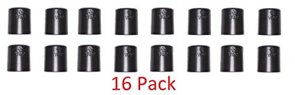 1" Diameter Post Wire Shelf Clips Shelving Split Sleeves Lock Metal Rack Locking Plastic 8 pairs (16)