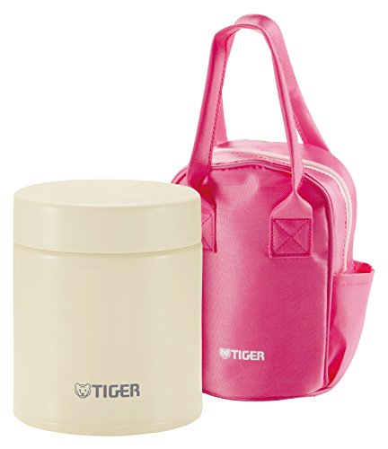 Tiger Corporation Tiger Mcj-A050 Stainless Steel Food Jar, 16 oz, Cauliflower White