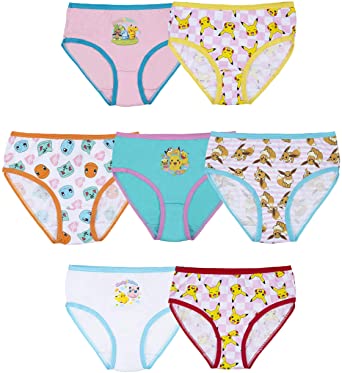 Pokemon Big 7pk Girl Panty