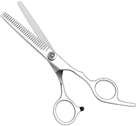 Hair Cutting Scissors Thinning Shears, Professional Hair Thinning Scissors Texturizing Teeth Shears Salon Scissor, Stainless Steel Texturizing Scissors Professional Salon Barber Scissors (Set-01)