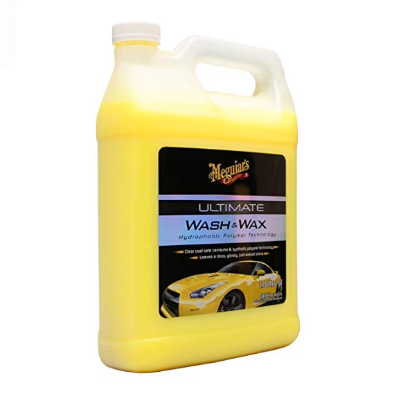 MEGUIAR'S G17701 Ultimate Wash & Wax, 1. gallons