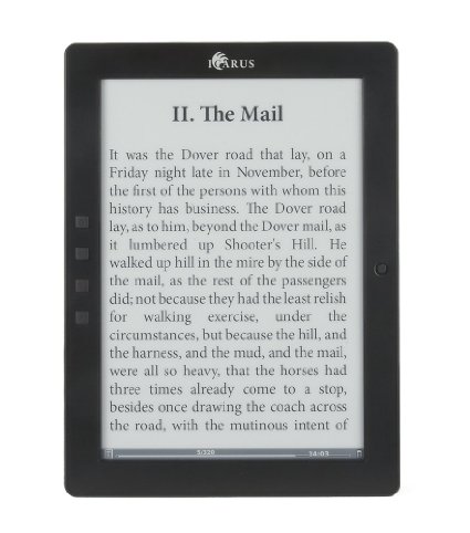 ICARUS eXceL 97 E-ink Ebook Reader with Wacom Touchscreen Handwritting Annotations and WLAN