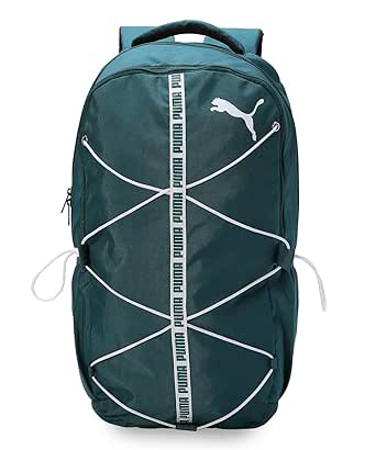 Puma Unisex-Adult String Backpack, Varsity Green-White (9103401)